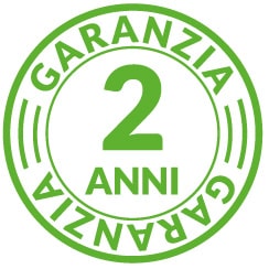 Prodotto garantito 2 anni